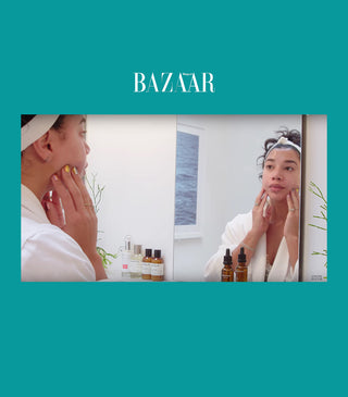 Harper's Bazaar: Hannah Bronfman's Nighttime Skin Care Routine