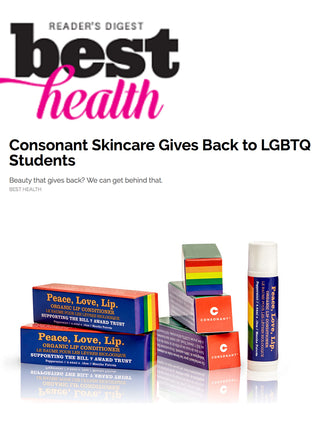Best Health Magazine: Consonant Skincare Gives Back to LGBTQ Students