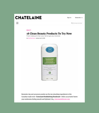 Chatelaine: 18 Clean Beauty Products To Try Now