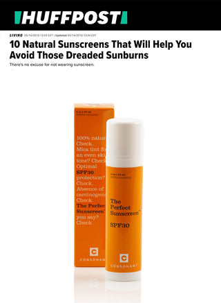 Huffington Post: 10 Natural Sunscreens That Will Help You Avoid Those Dreaded Sunburns