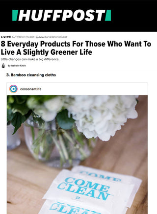 Huffington Post: 8 Everyday Products For Those Who Want To Live A Slightly Greener Life